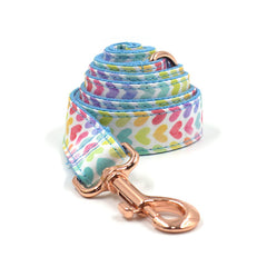 Pet Collar, Leash, Bow, and Trash Bag Set