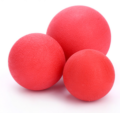 Durable Dog Chew Ball - Solid Rubber Bouncing Toy