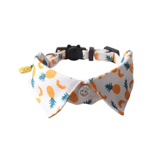 Fruit Blossom Bow Tie Cat Collar